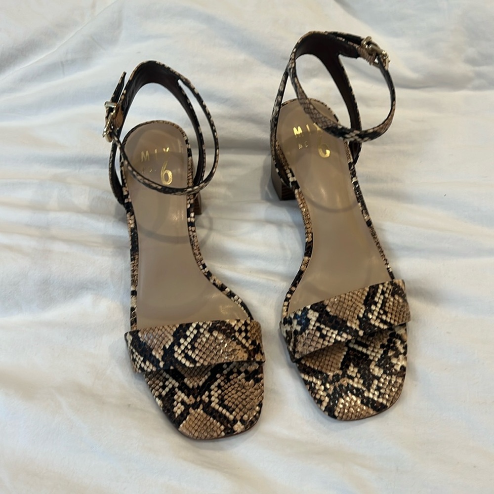 Snakeskin Sandals